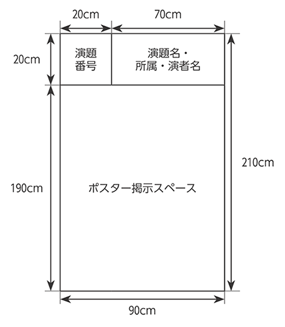 ポスター展示スペース