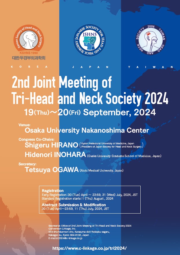 2nd joint meeting of Tri-Head and Neck Society 2024